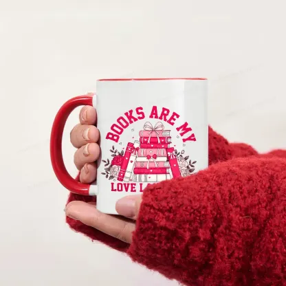 Pagewings Books Are My Love Language Mug