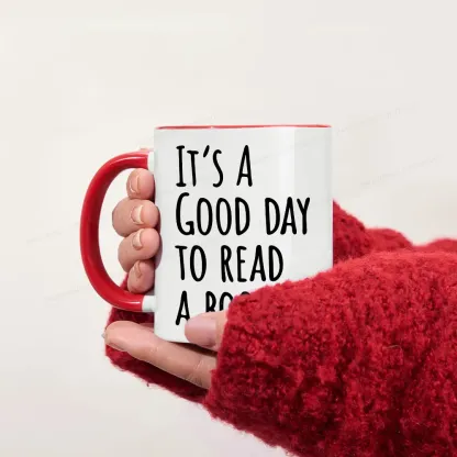 Pagewings It's A Good Day To Read A Book Mug