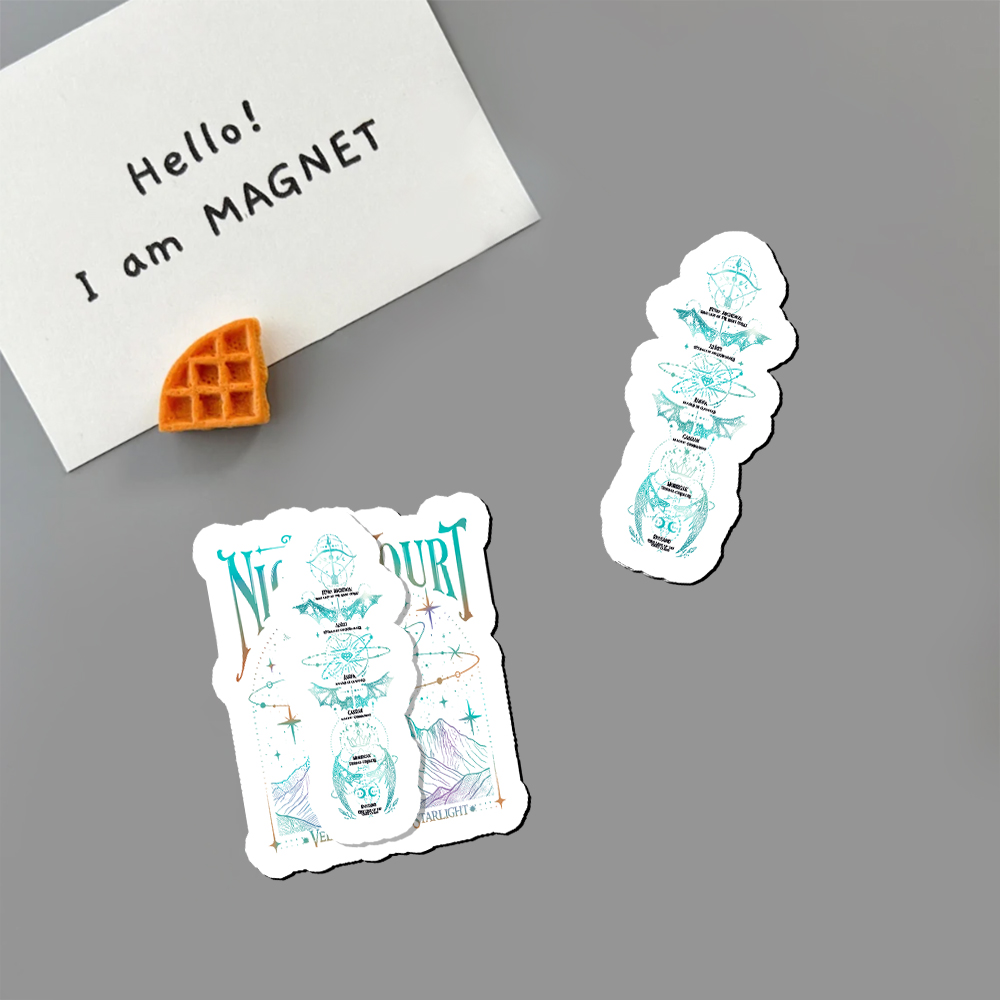 Pagewings The Night Court Fridge Magnet