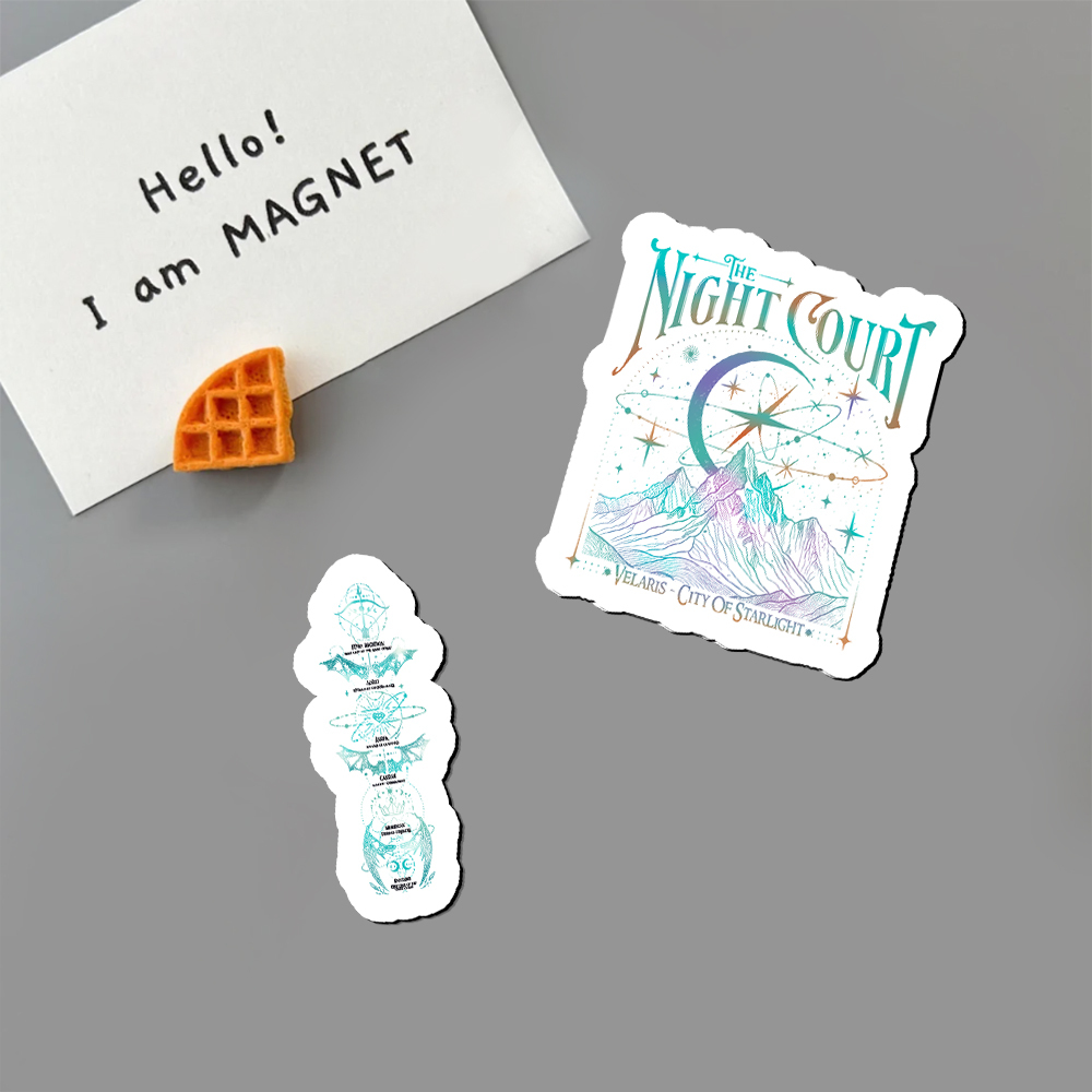 Pagewings The Night Court Fridge Magnet