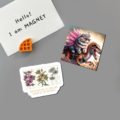 Pagewings Crawler Carl Fridge Magnet