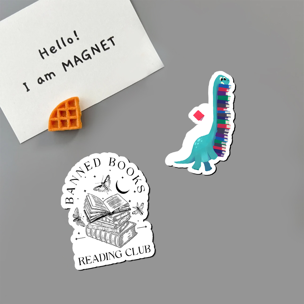 Pagewings Book Dinosaurs Fridge Magnet