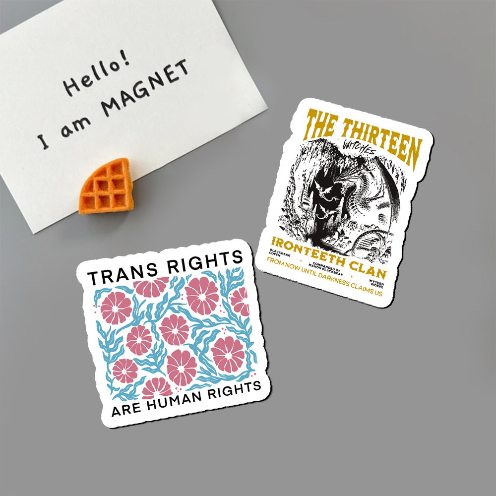 Pagewings The Thirteen Fridge Magnet