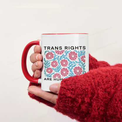 Pagewings Trans Rights Are Human Rights Mug