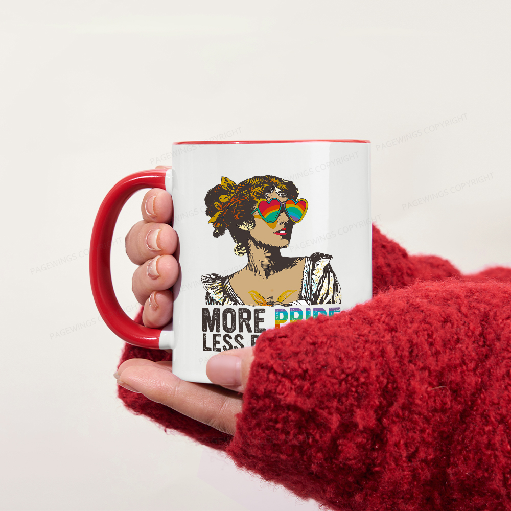 Pagewings More Pride Less Prejudice Mug