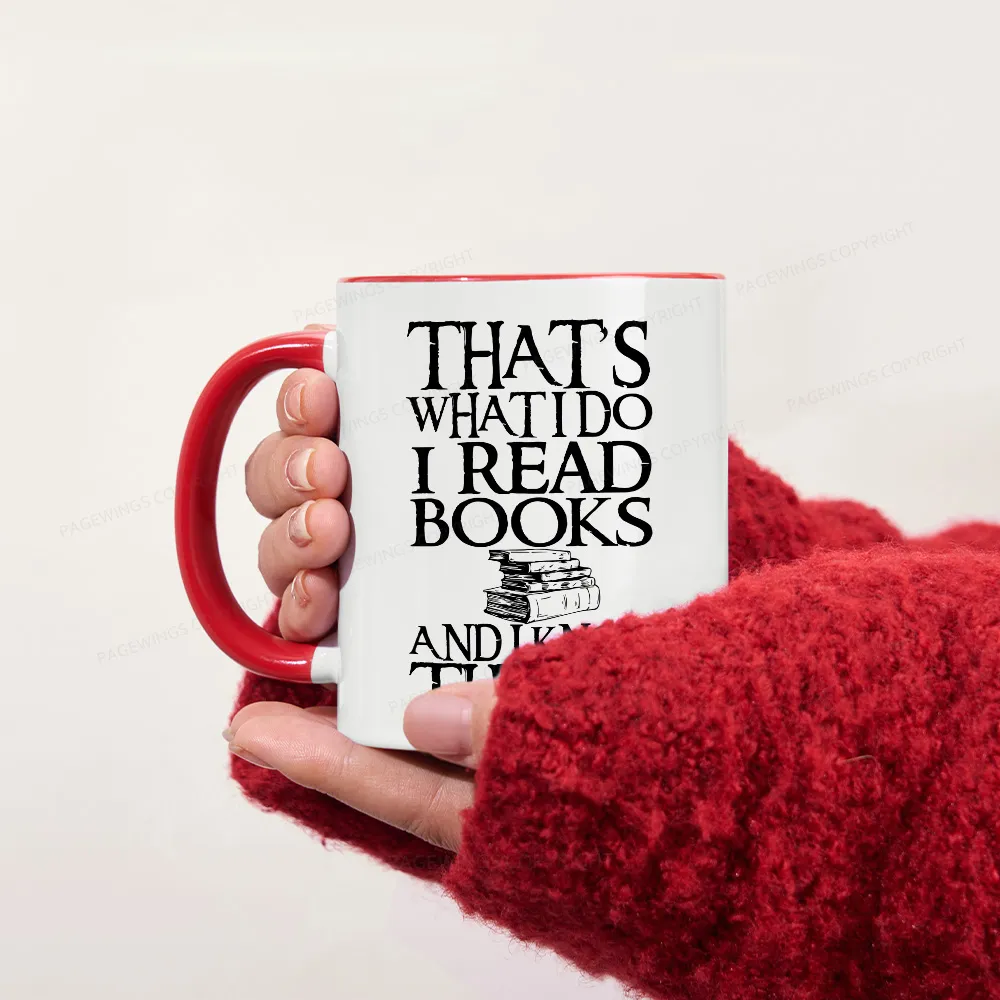[Copy][Copy][Copy]Pagewings If It Involves Books And Pajamas Count Me In Mug
