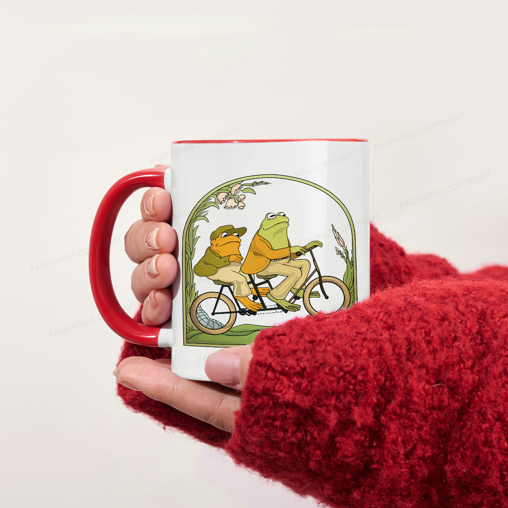 Pagewings Frog And Toad Book Vintage Mug