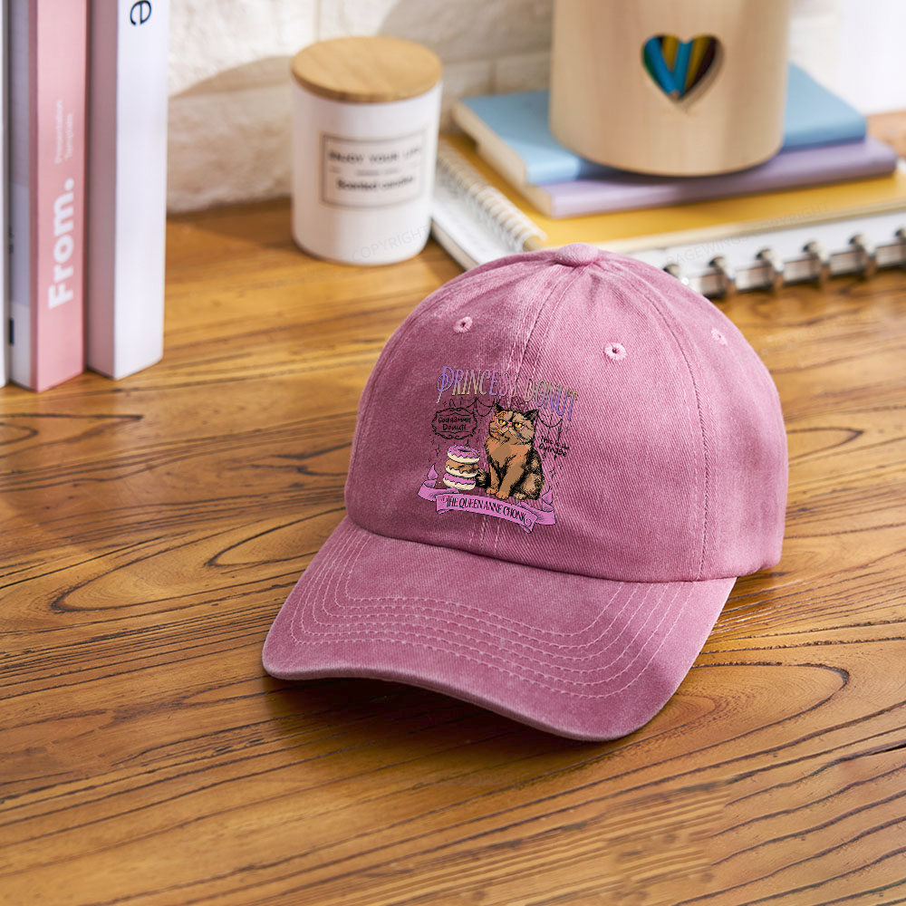 Pagewings Princess Donut Washed Cap