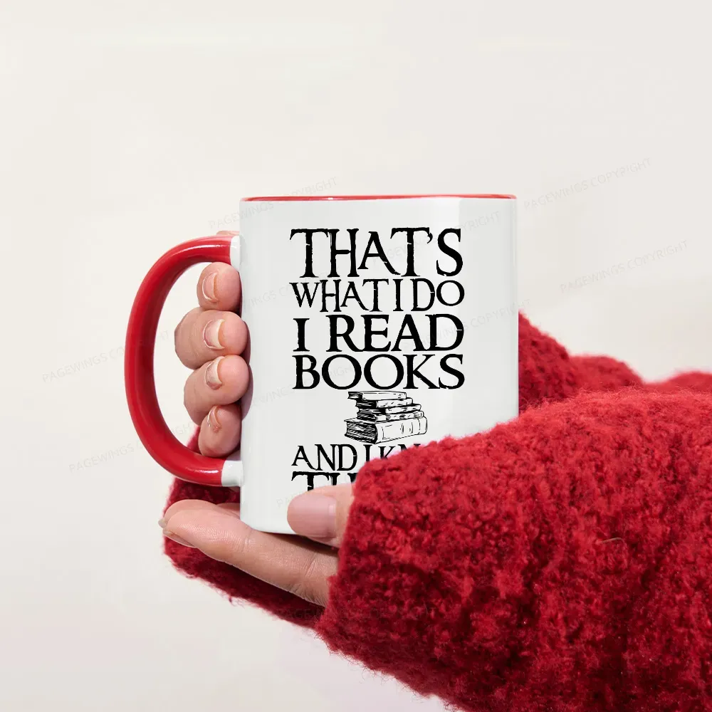 [Copy][Copy][Copy]Pagewings If It Involves Books And Pajamas Count Me In Mug