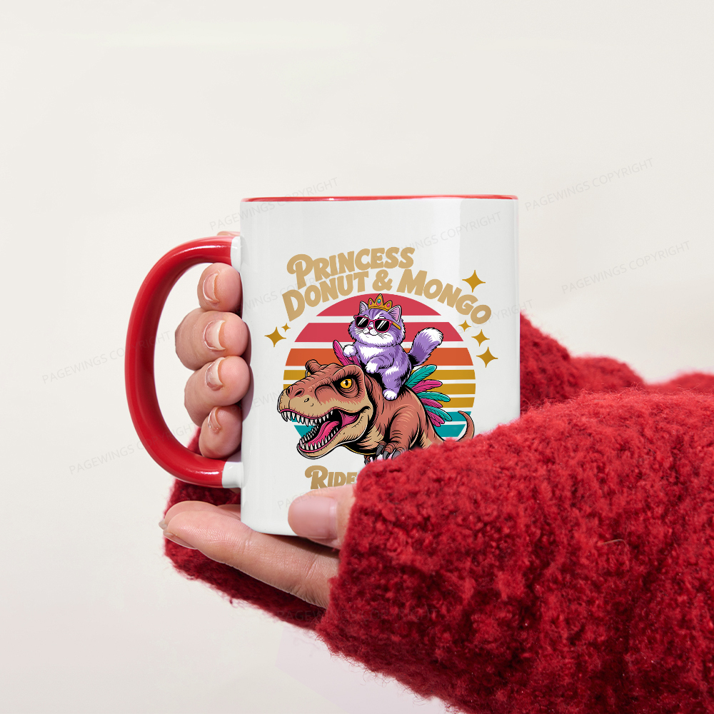 Pagewings Princess Donut & Mongo Mug