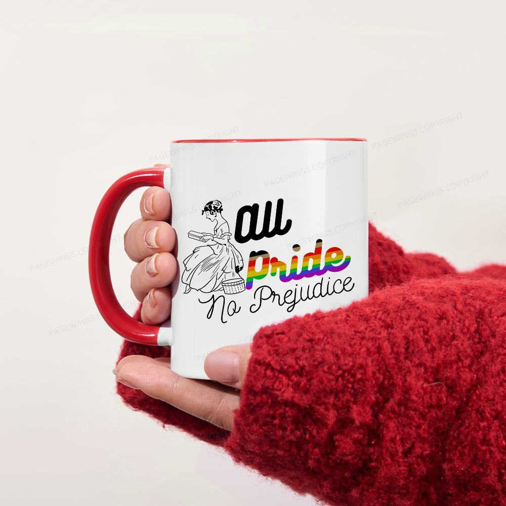 Pagewings All Pride No Prejudice Mug
