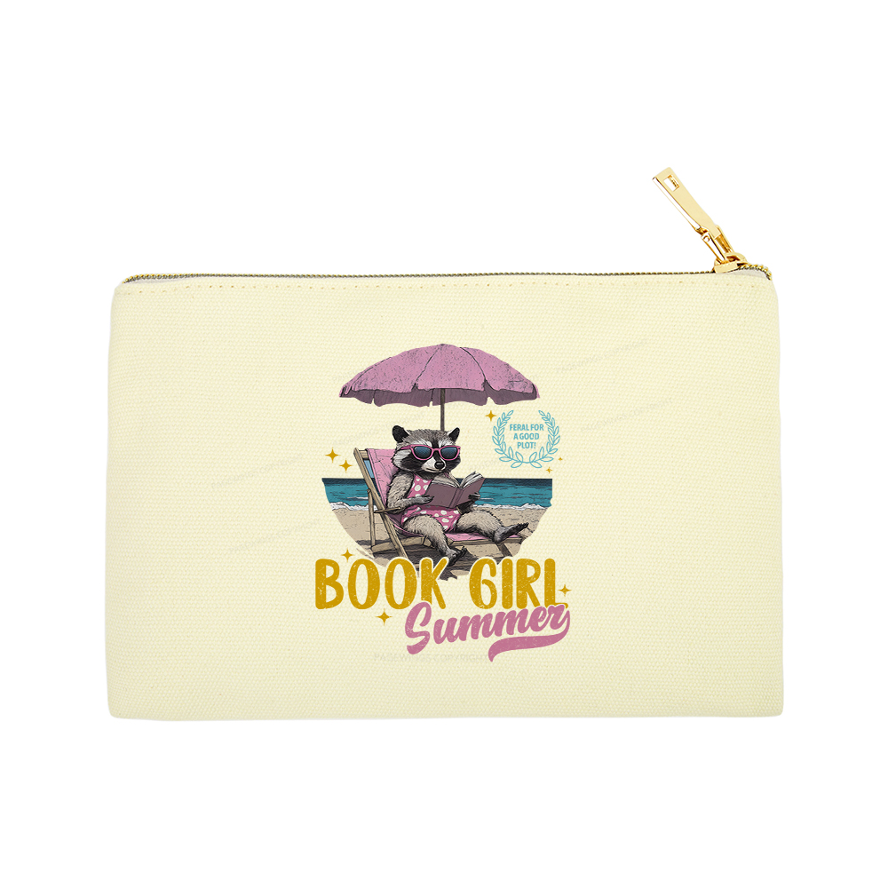 Pagewings Book Girl Summer Pouch