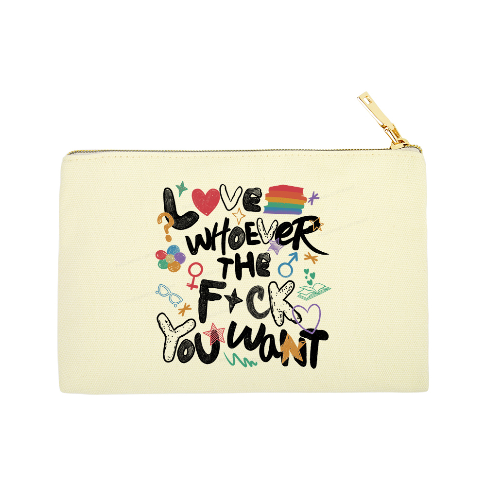 Pagewings Love Whoever The F*ck You Want Pouch