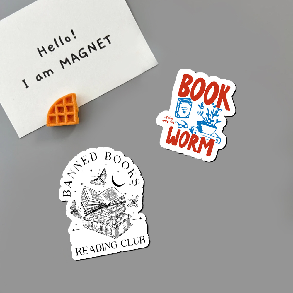 Pagewings Bookworm Fridge Magnet