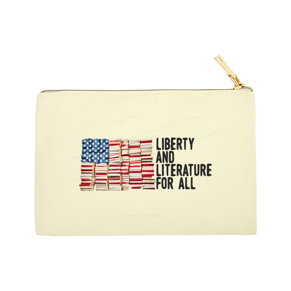 Pagewings Liberty And Literature For All Pouch