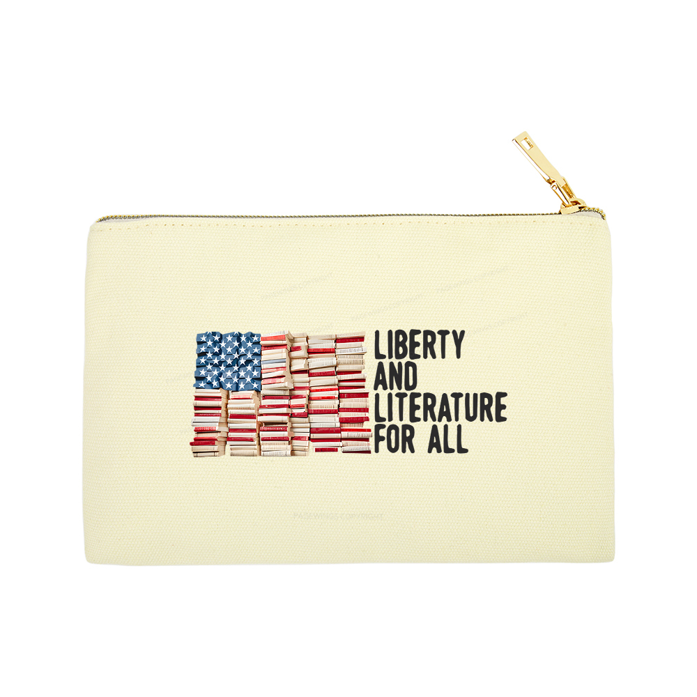Pagewings Liberty And Literature For All Pouch
