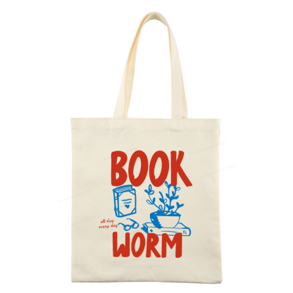 Pagewings Bookworm Tote Bag