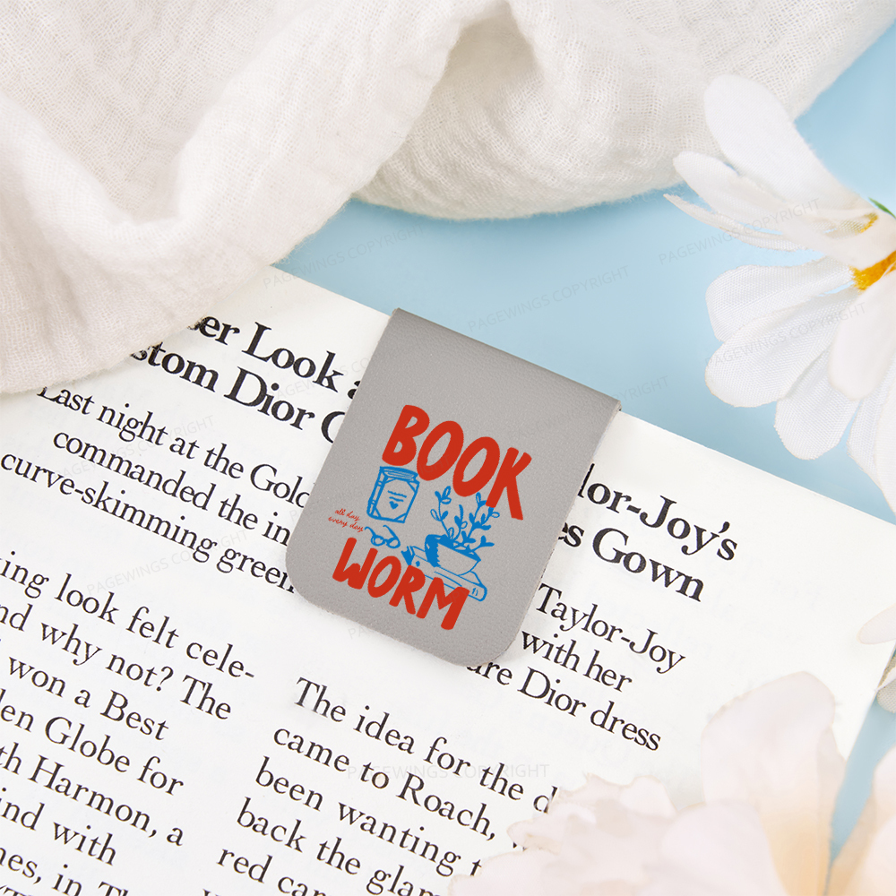 Pagewings Bookworm Magnetic Bookmark