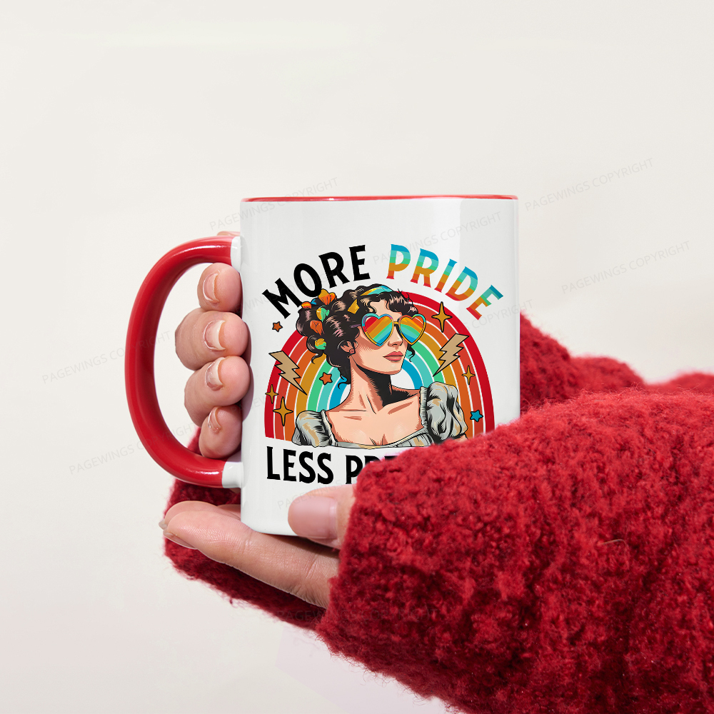 Pagewings More Pride Less Prejudice Mug