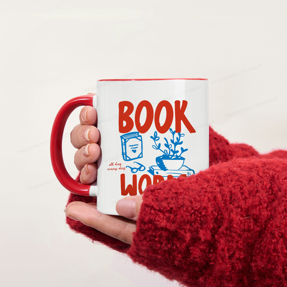 Pagewings Bookworm Mug
