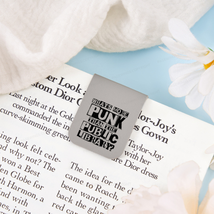 Pagewings What‘s More Punk Than the Public Library Magnetic Bookmark