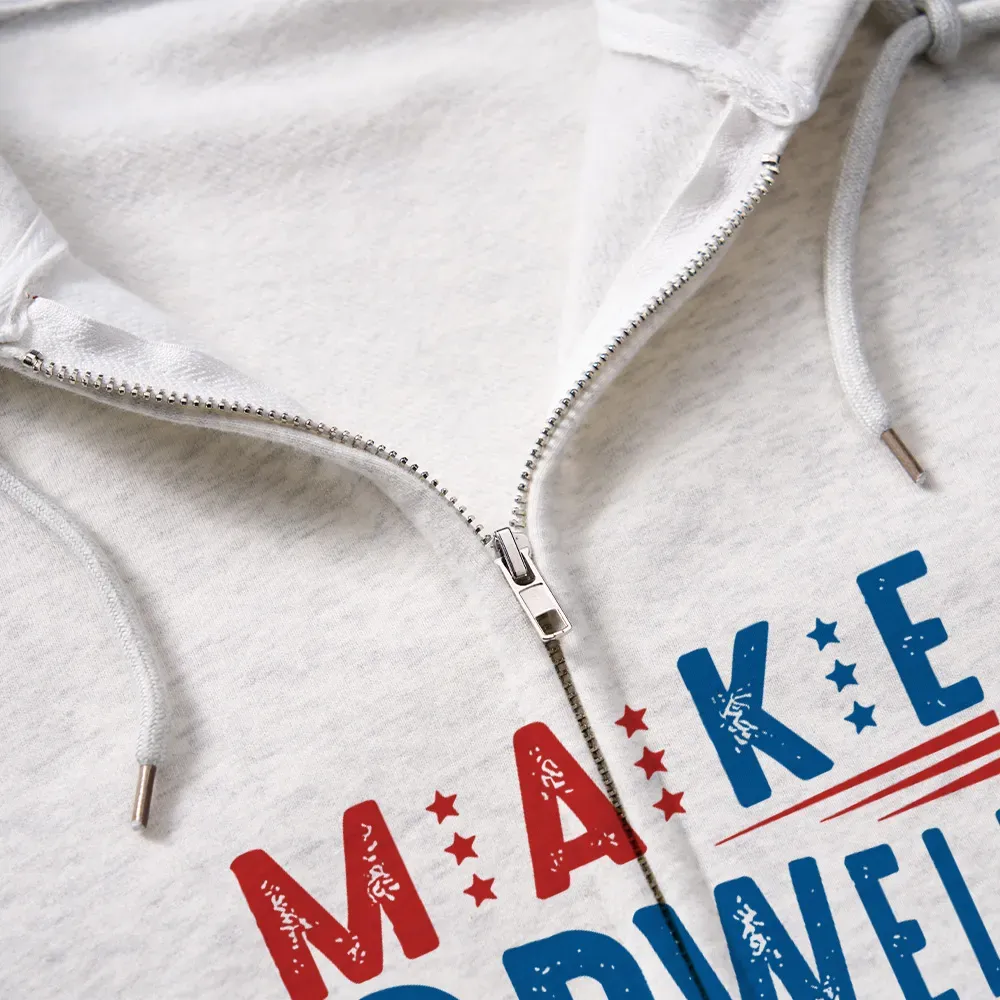 Pagewings 1984 Book Unisex Fleece Zip Up Hoodie