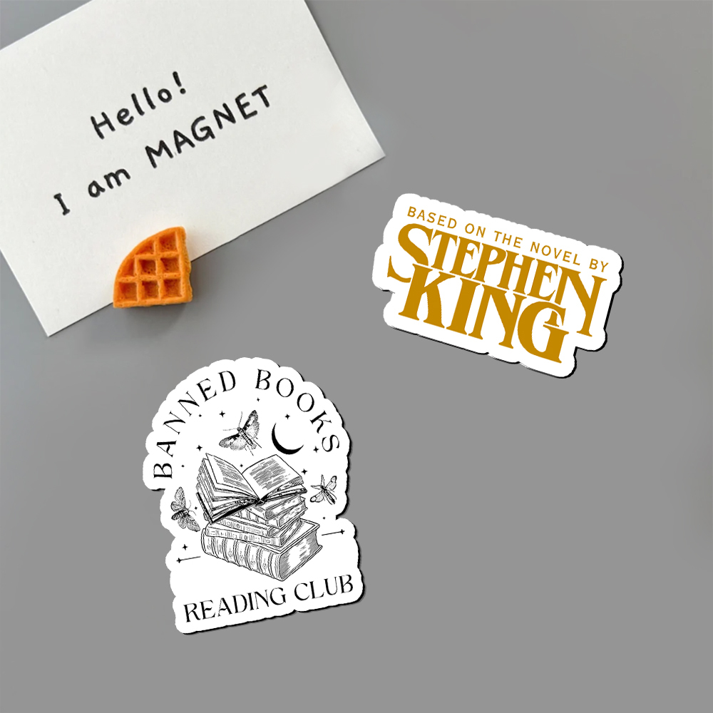 Pagewings Based On A Novel By Stephen King Fridge Magnet