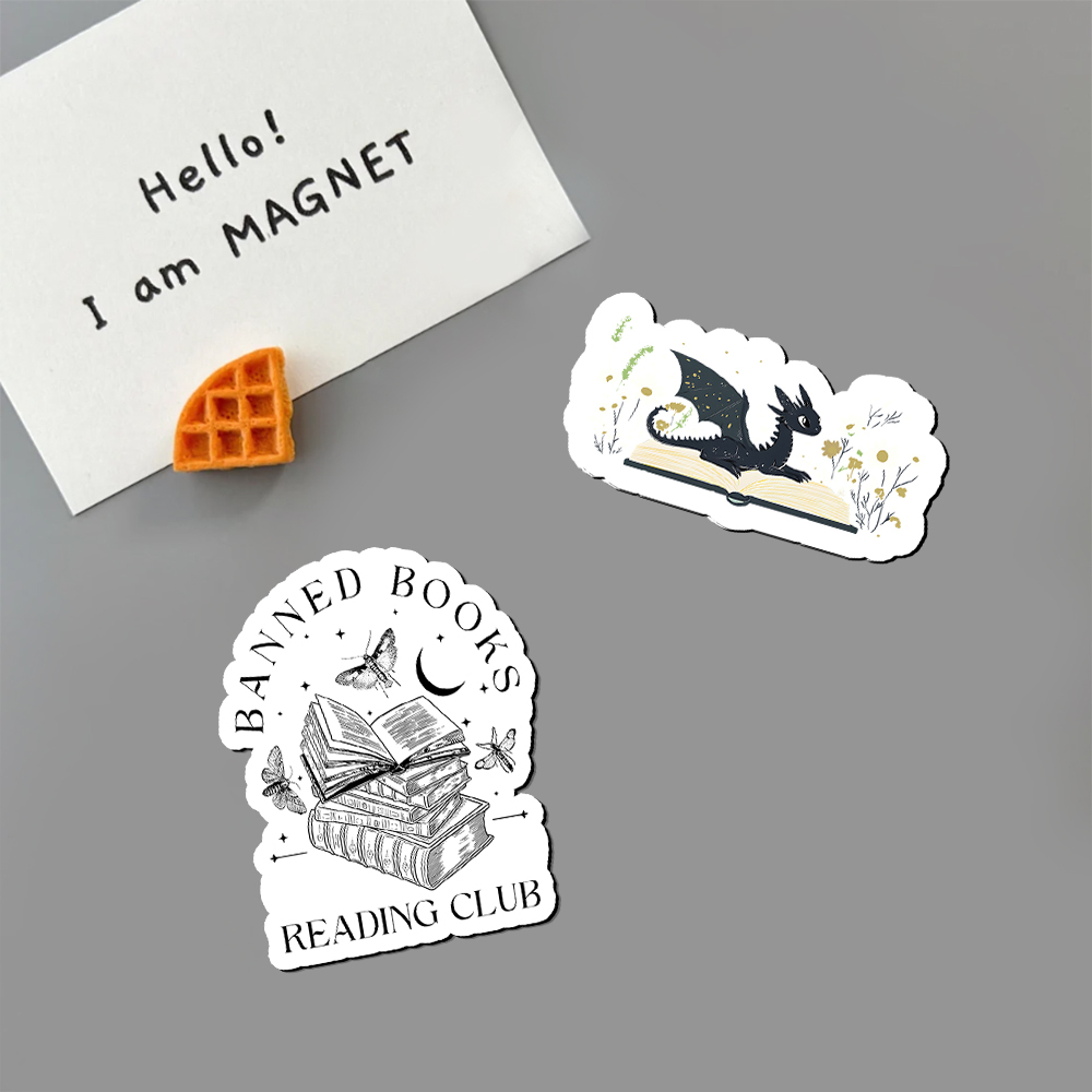 Pagewings Dragon Book Fridge Magnet