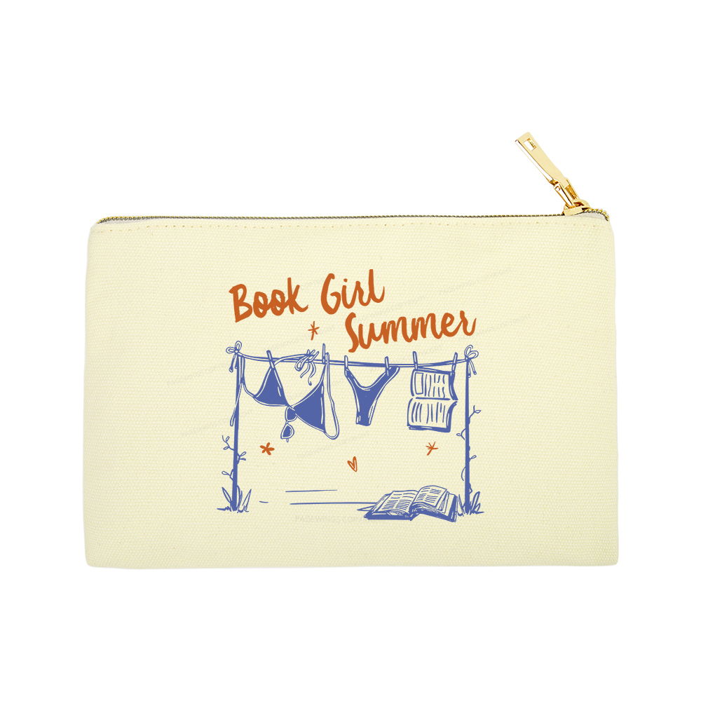 Pagewings Book Girl Summer Bookish Pouch