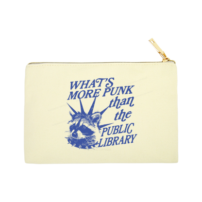 Pagewings What’s More Punk Than The Public Library Pouch