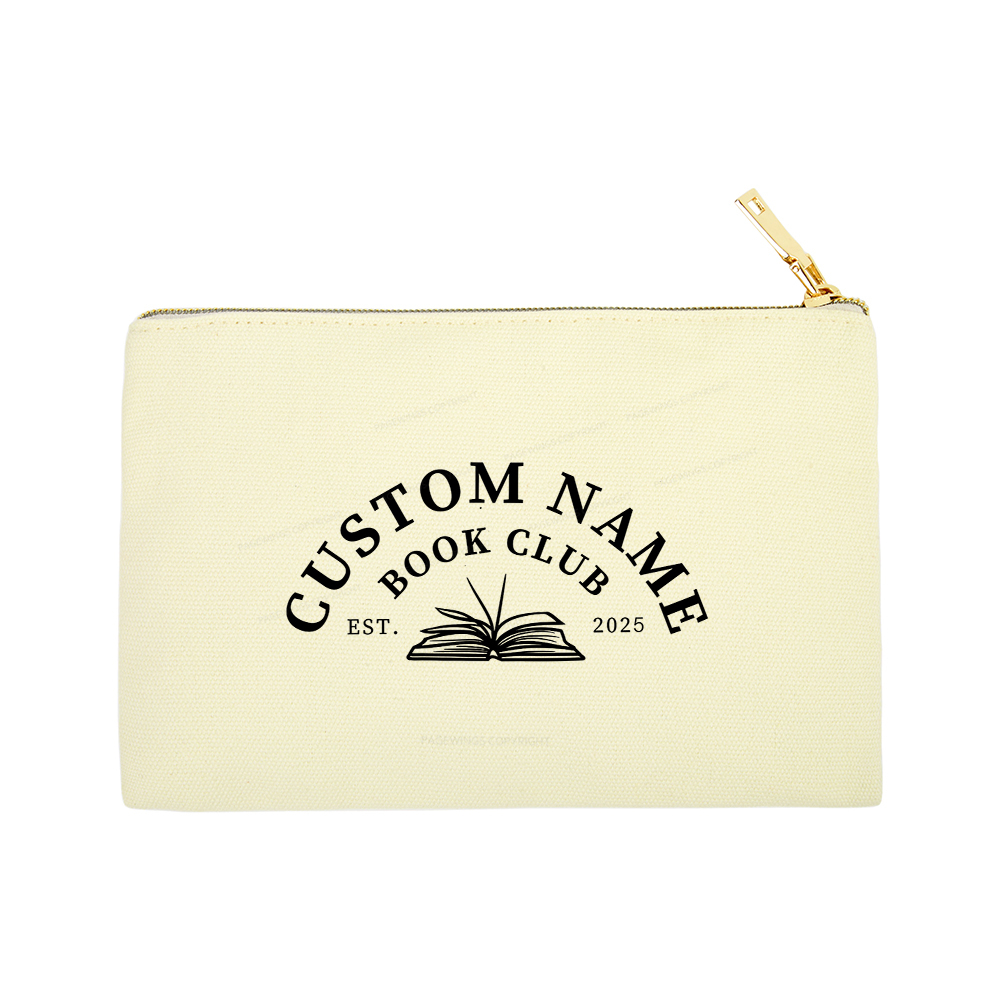 Pagewings Personalized Custom Book Club Pouch