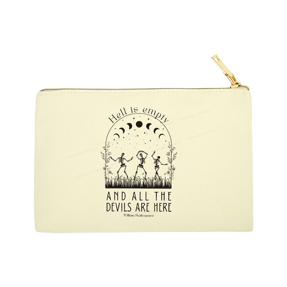 Pagewings Hell is Empty and all the Devils are Here Pouch