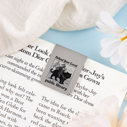 Pagewings Defend Your Local public library Magnetic Bookmark
