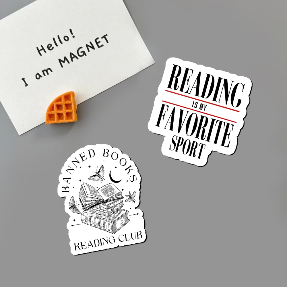 Pagewings Reading Is My Favorite Sport Fridge Magnet