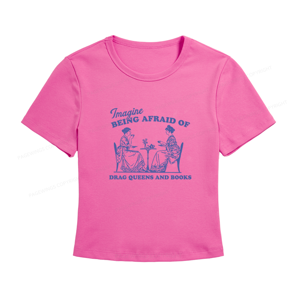 Pagewings Drag Queens Women's Baby Tee