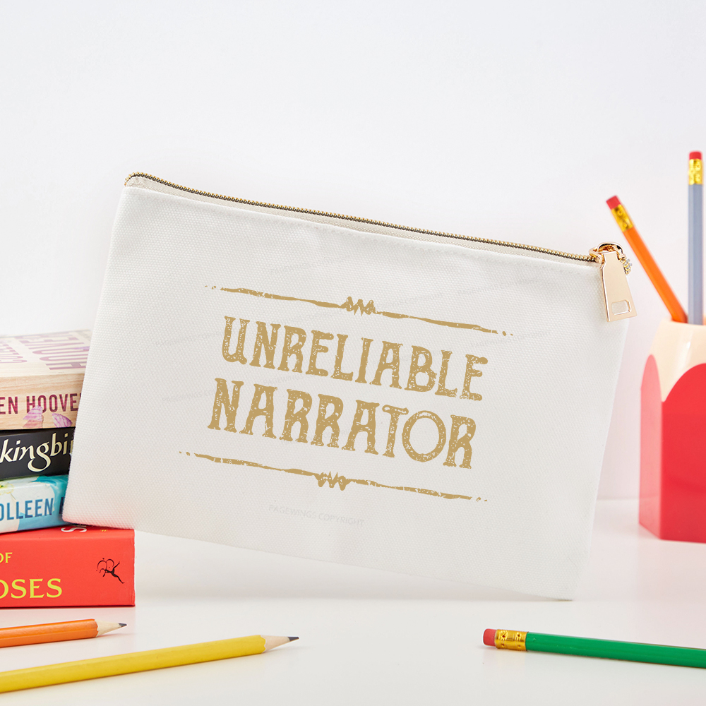 Pagewings Unreliable Narrator Pouch