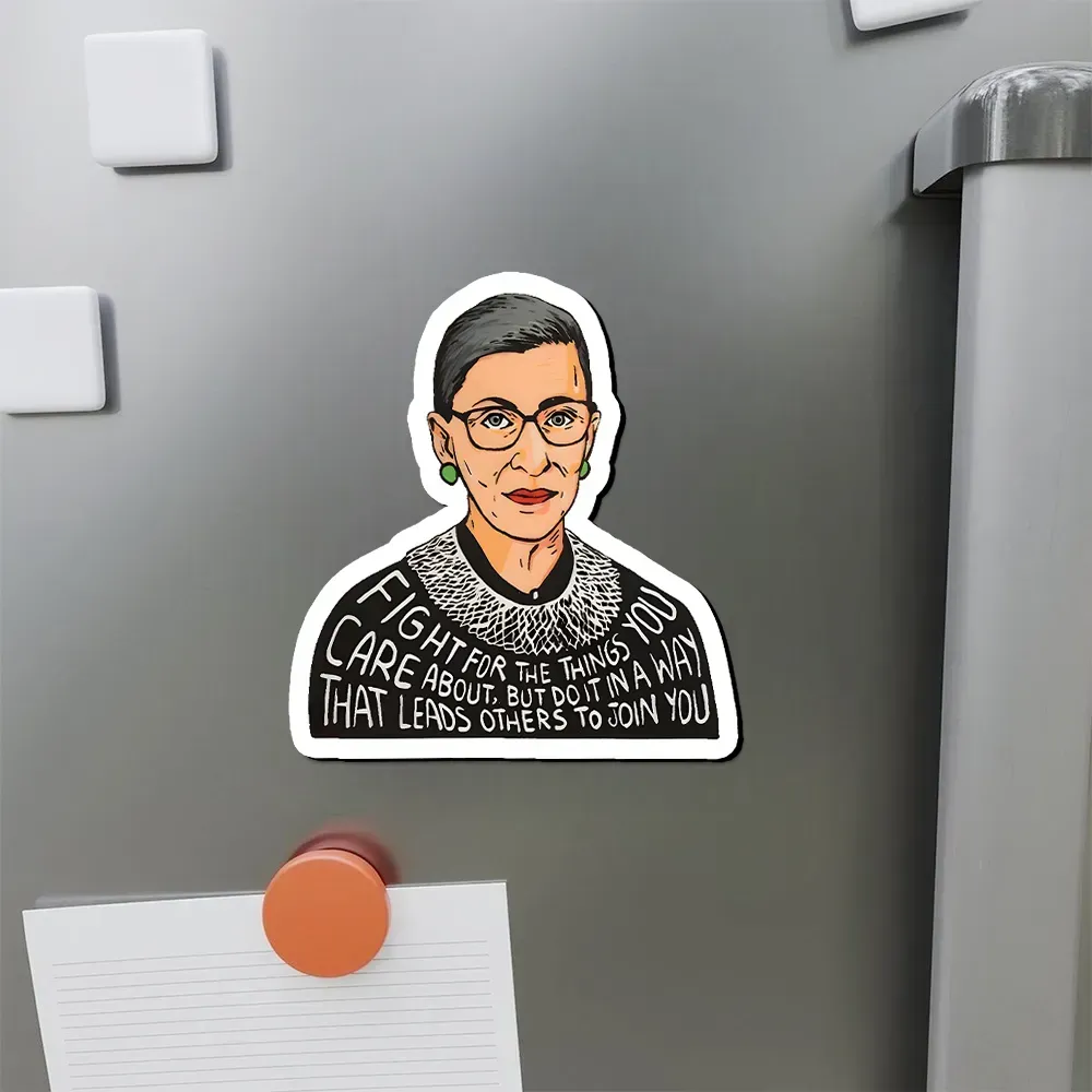 Pagewings Fight For The Things You Care About Fridge Magnet