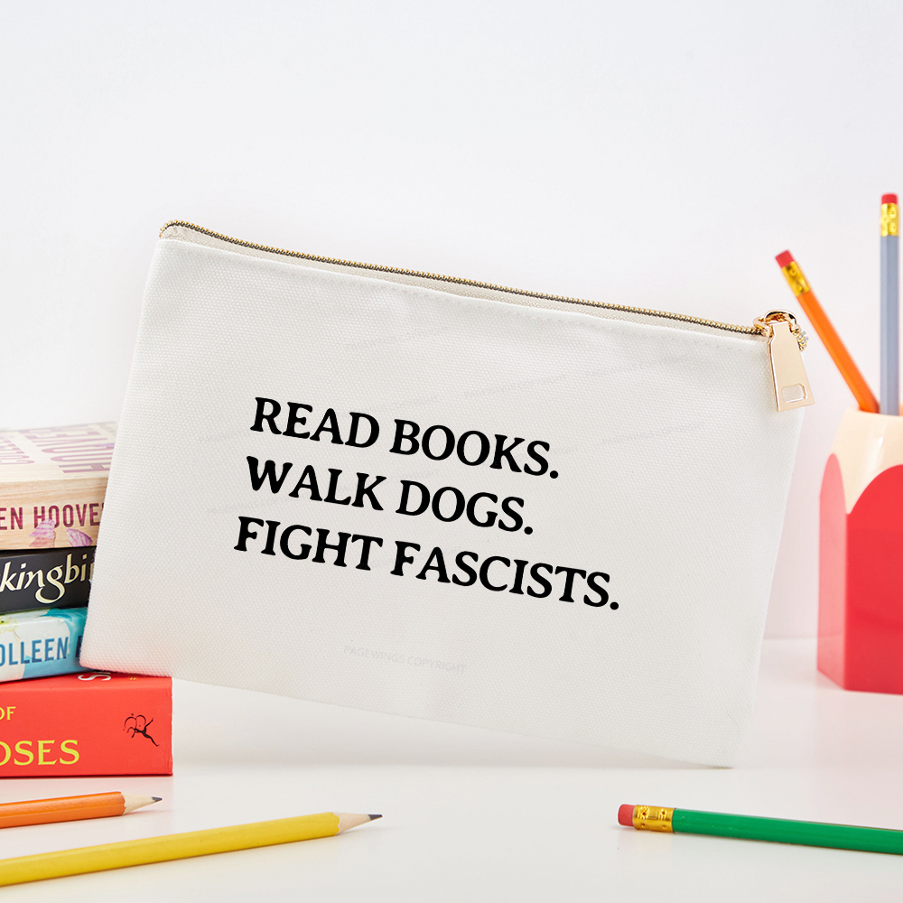 Pagewings Read Books Walk Dogs And Fight Pouch