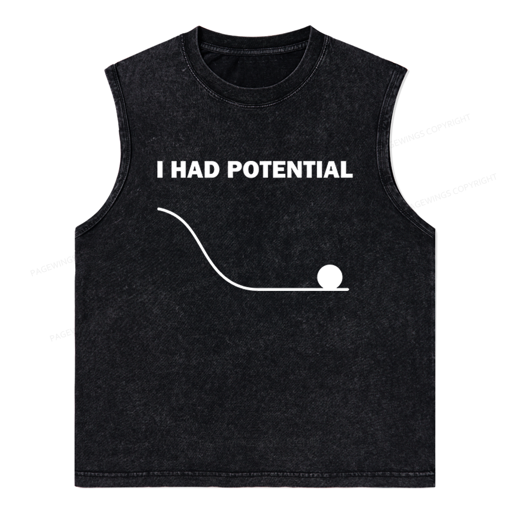 Pagewings Science Fiction Nerd Unisex Washed Tank Top