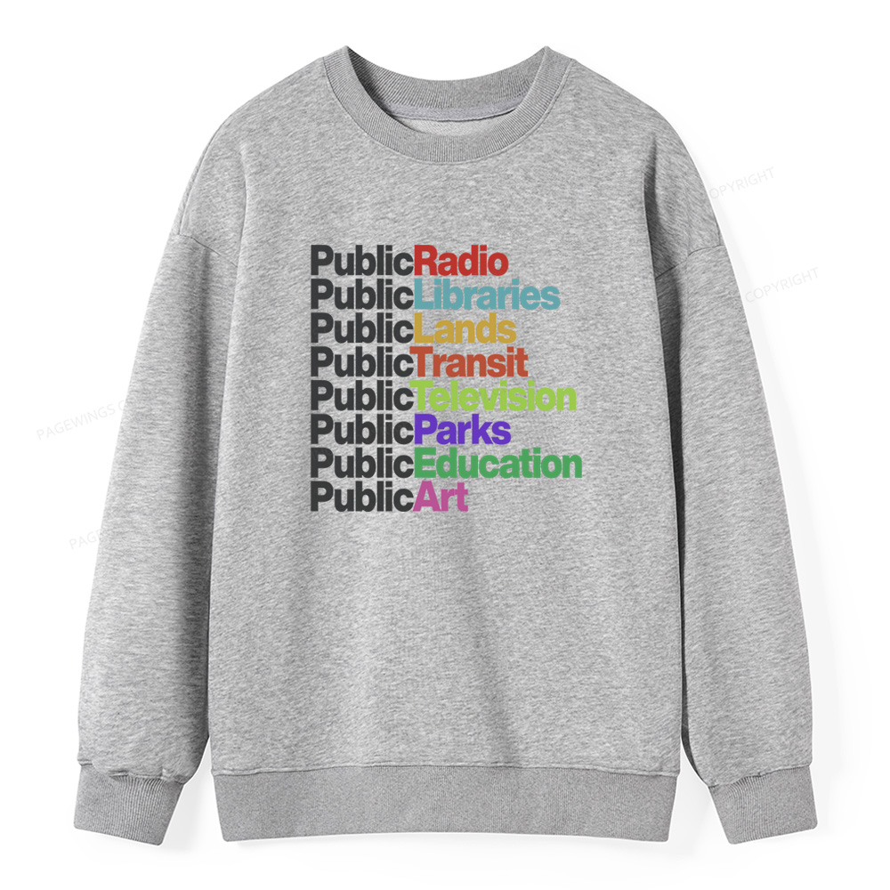 Pagewings Public Libraries Unisex Classic Sweatshirt