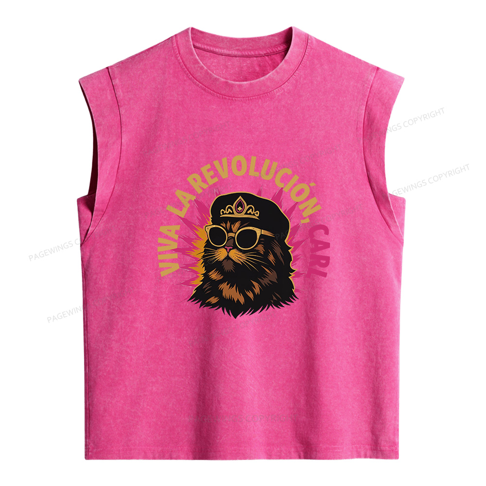 Pagewings Sci-Fi Novel Lover Women's Washed Tank Top
