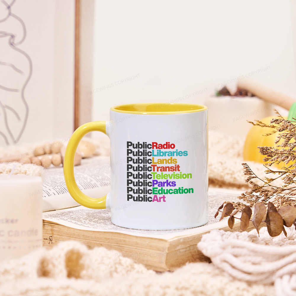Pagewings Public Libraries Mug