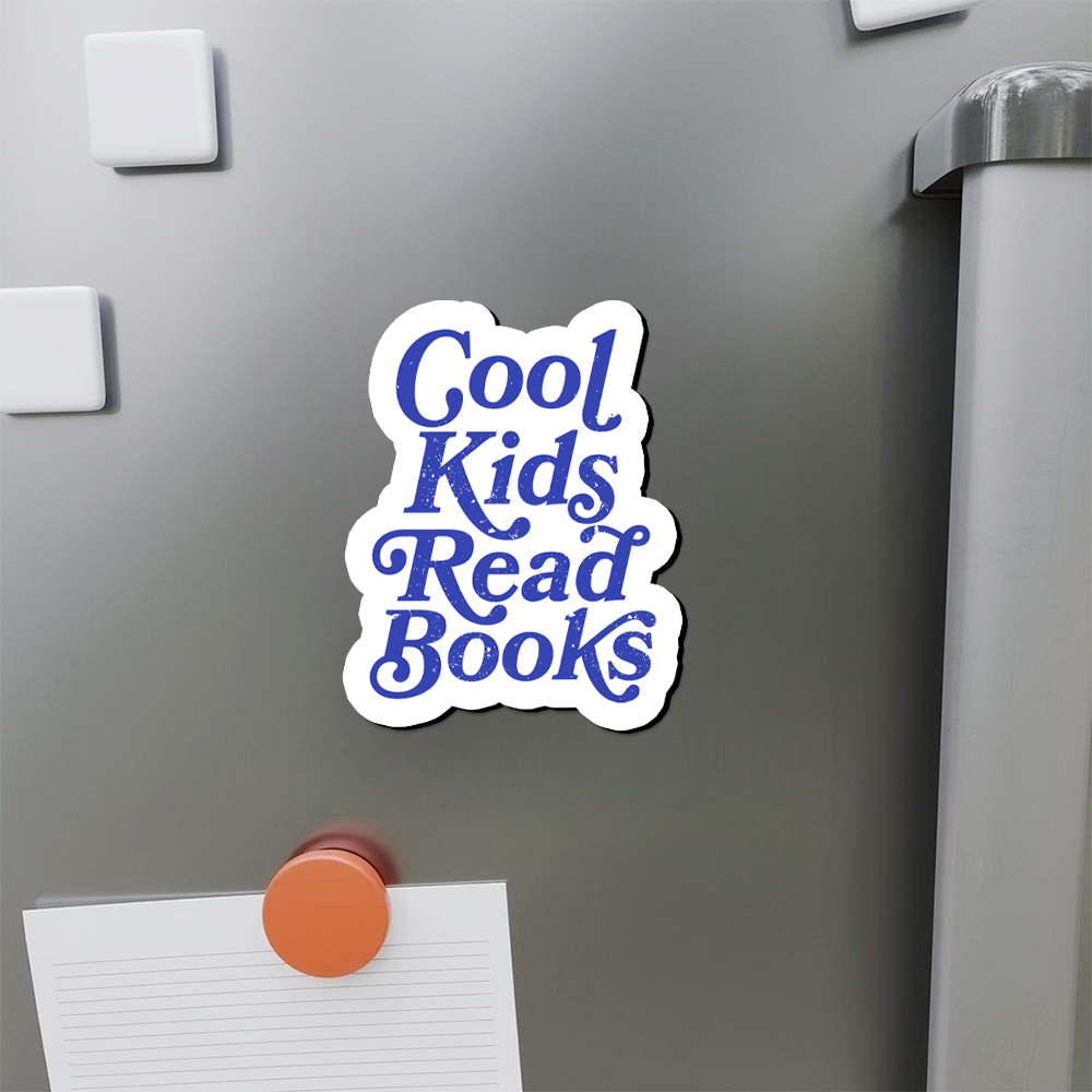 Pagewings Cool Kids Read Books Fridge Magnet
