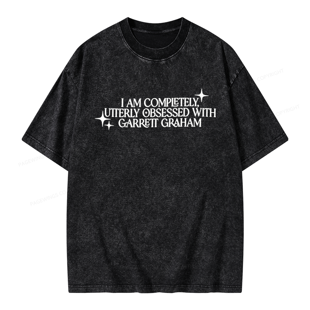 Pagewings Hockey Romace Unisex Washed T-shirt