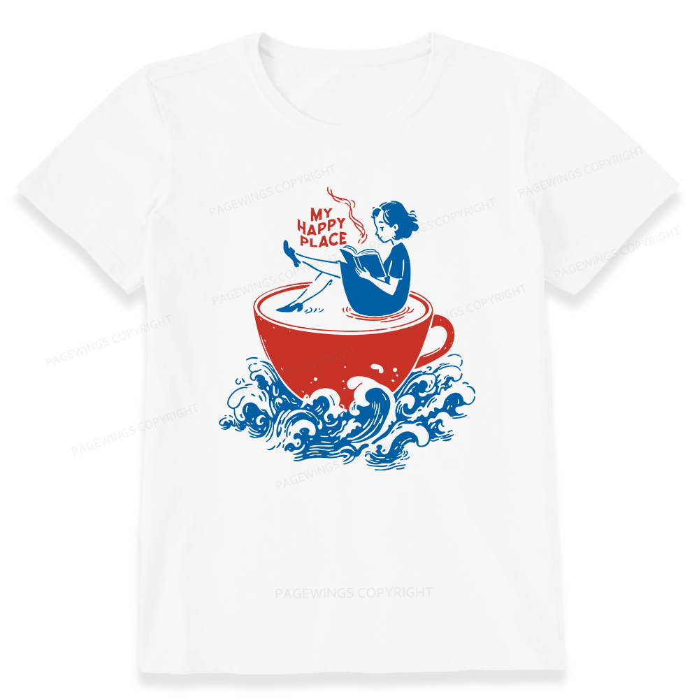 Pagewings My Happy Place Unisex Classic T-shirt