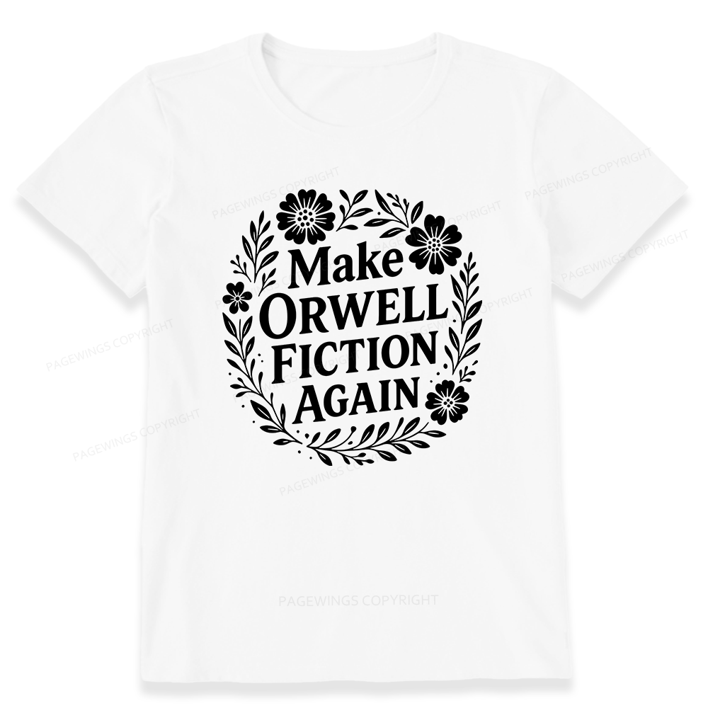 Pagewings  Make Orwell Fiction Again Unisex Classic T-shirt