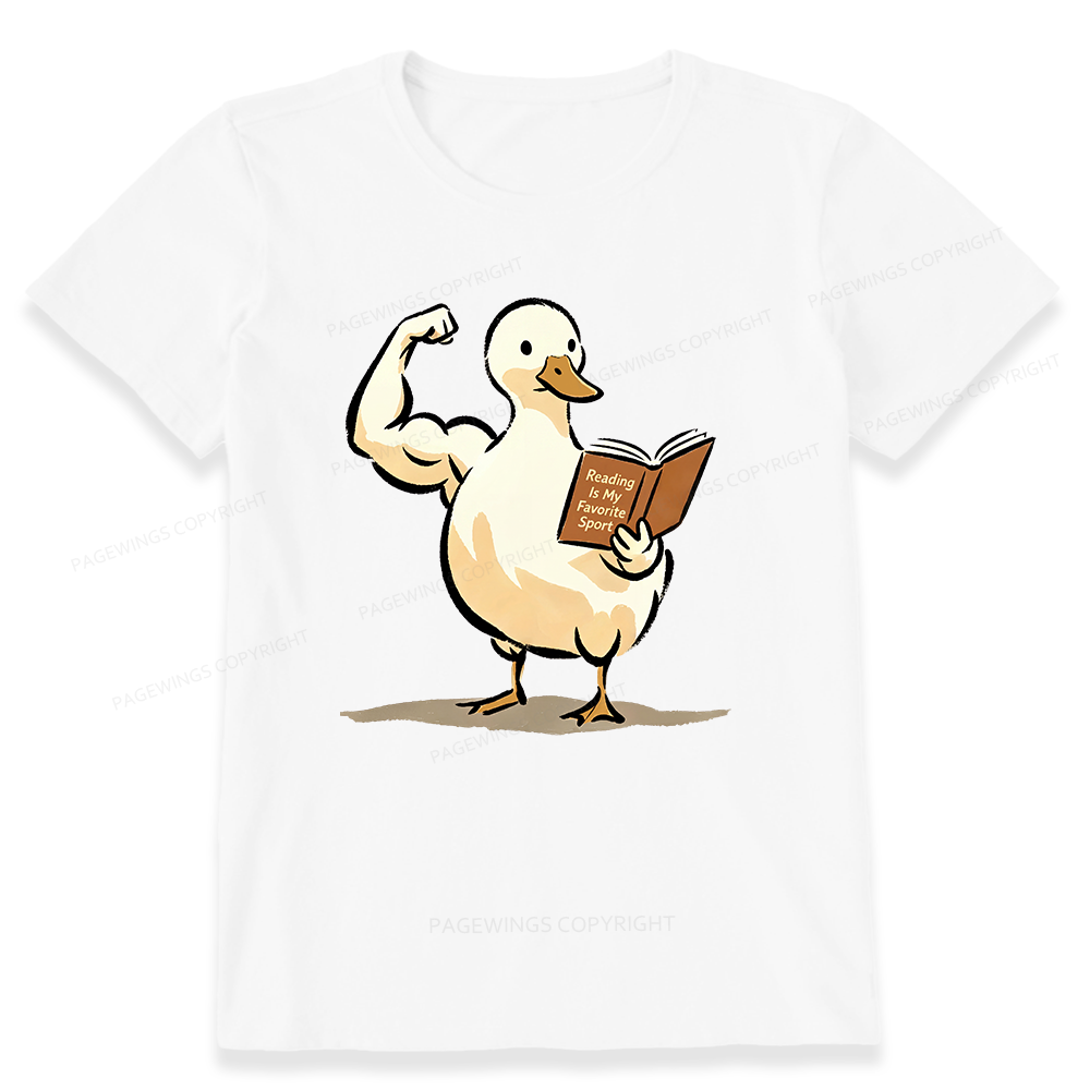 Pagewings Reading is My Favorite Sport Unisex Classic T-shirt