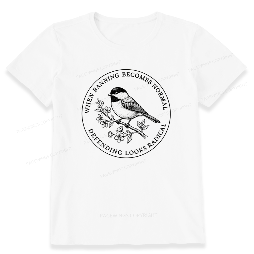Pagewings Banned Books Unisex Classic T-shirt