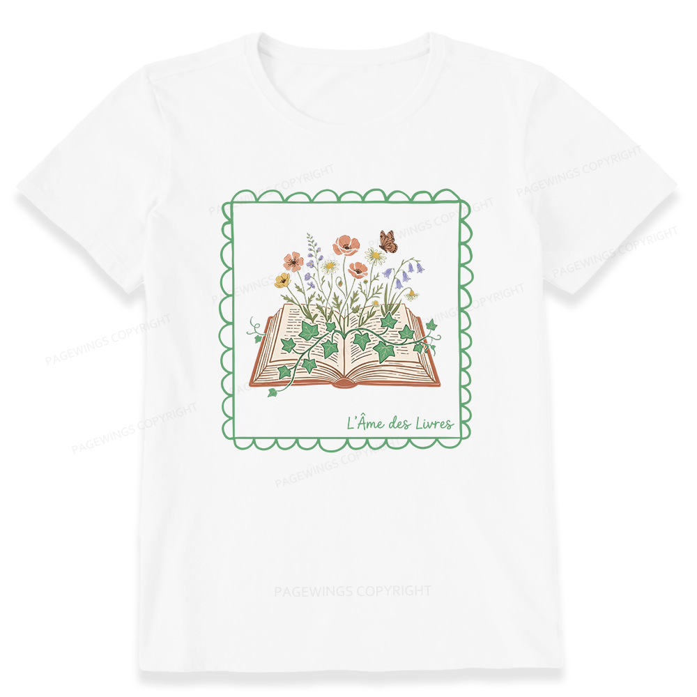 Pagewings The Soul of Books Unisex Classic T-shirt
