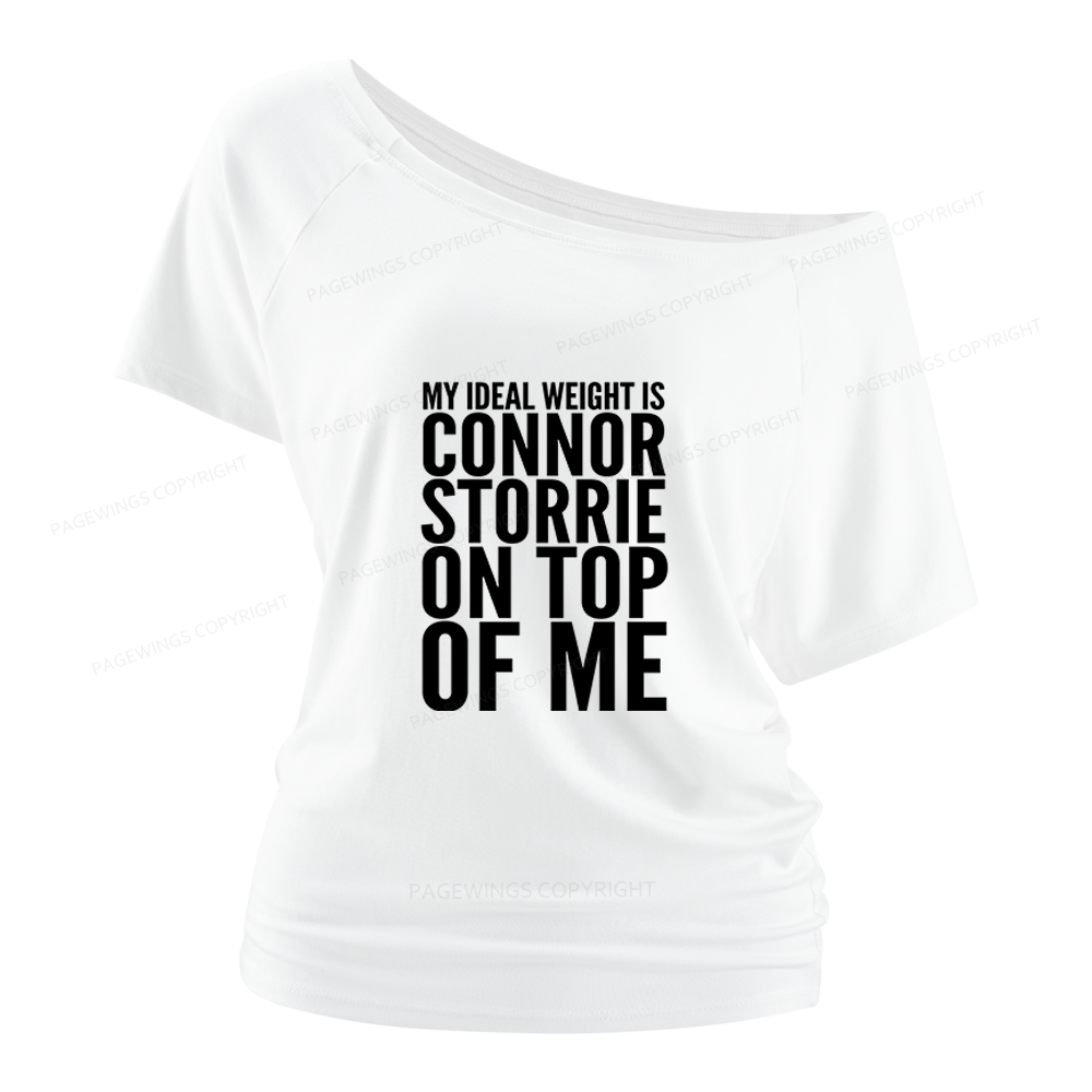 Pagewings Romance Lover Women Off Shoulder T-shirts